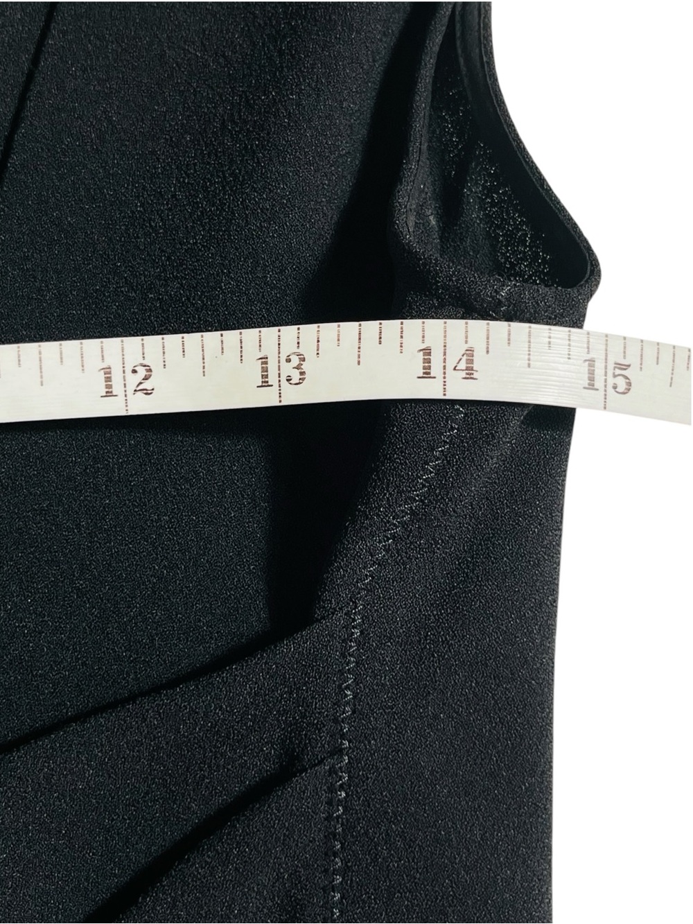 Cowl Back Tank Open Back Minimalist Quiet Luxury Theory Black P - Picture 6 of 8